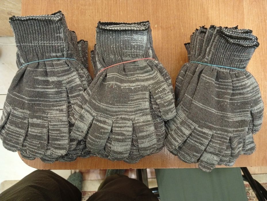 Перчатки ХБ без ПВХ