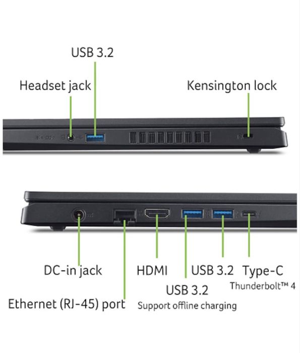 VAND LAPTOP Gaming ACER Nitro v15