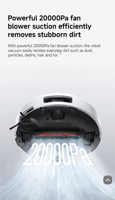 Aspirator robot XIAOMI vacuum 5 putere 20000Pa