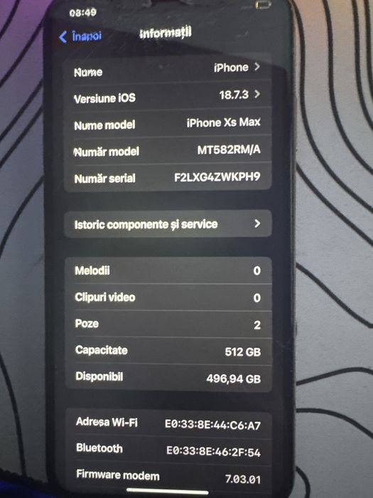 iPhone XS Max 512GB + Husa
