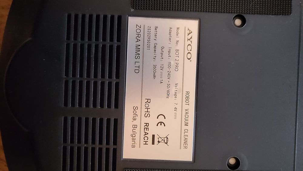 Ayсo прахосмукачка робот