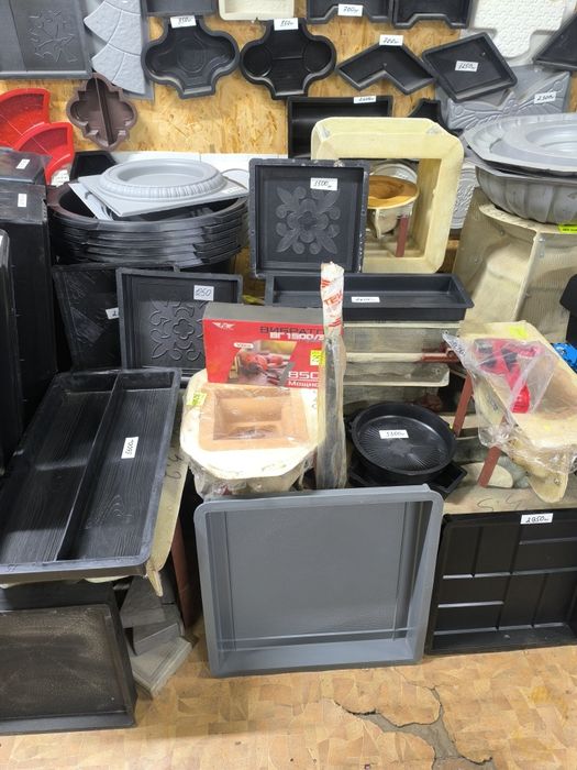 Формы для гипса , брусчатки, цемент , гипс