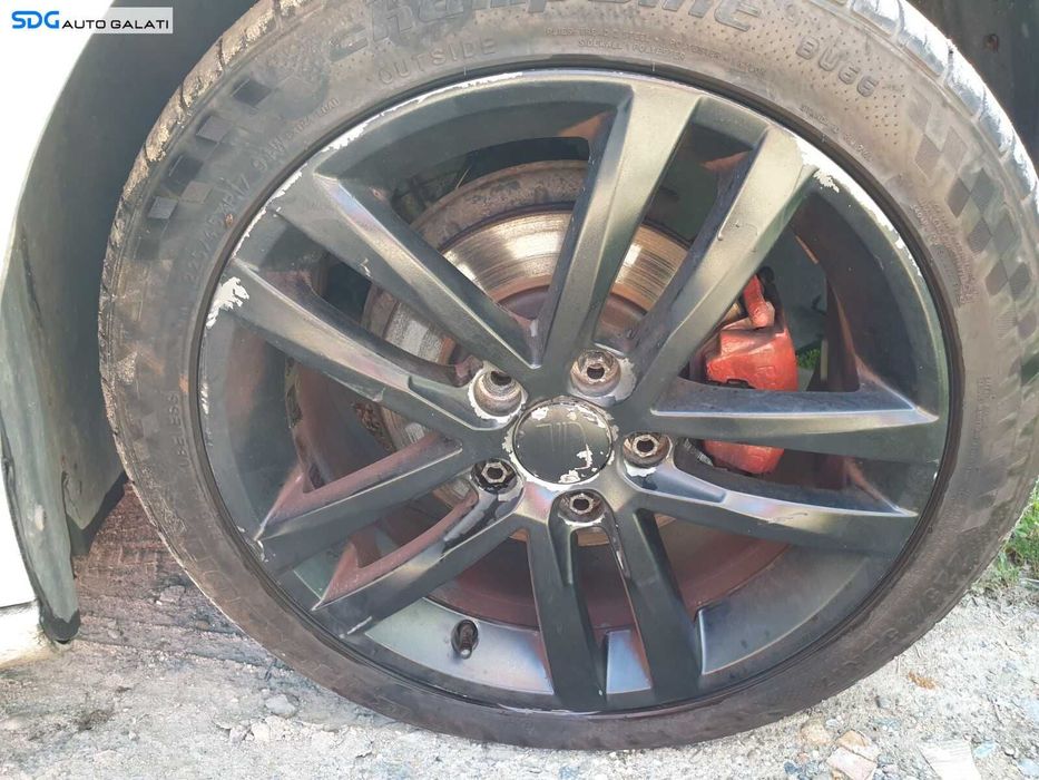 Set 4 Jante Roti Aliaj SALVADOR Anvelope Cauciucuri Vara Blacklion Champoint BU66 225 45 17 R17 5x112 Audi A3 8P 2004 - 2013 [C1528]