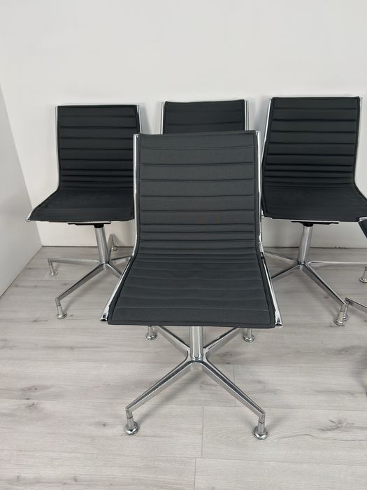 Конферентни офис столове  ATLANTIC LUXY с полирана алуминиева основа,