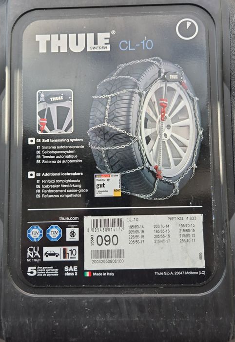 Thule CL10 - вериги за сняг, чисто нови