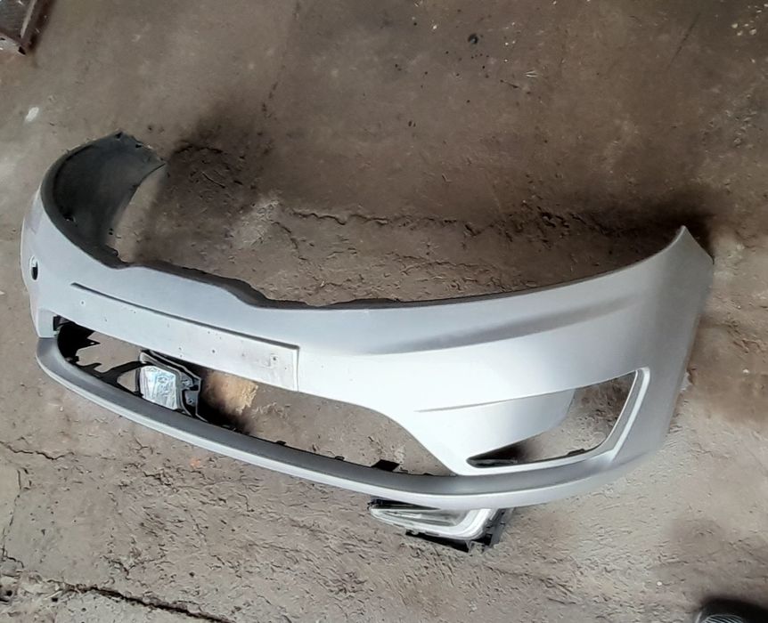 Бампер и противотуманник киа рио до ристайлинг