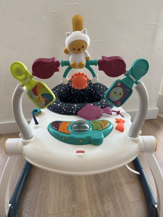 Fisher Price BABYGEAR ENTERTAINERS Бънджи "Космическо коте"