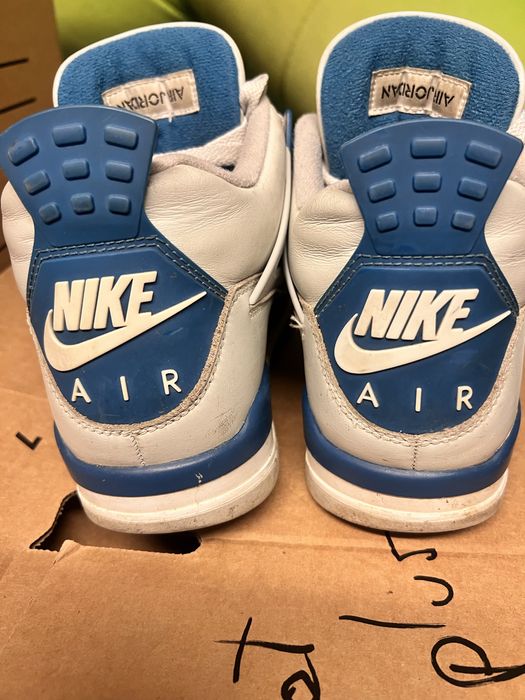Vand Nike Air Jordan 4 Military Blue