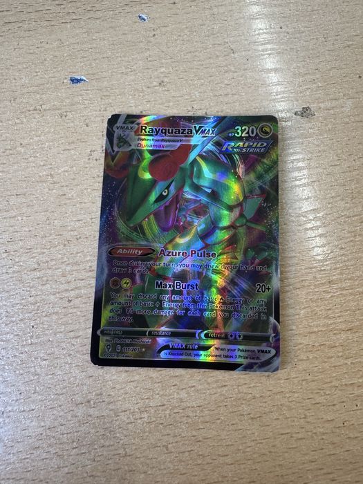 Vmax rayquaza пг