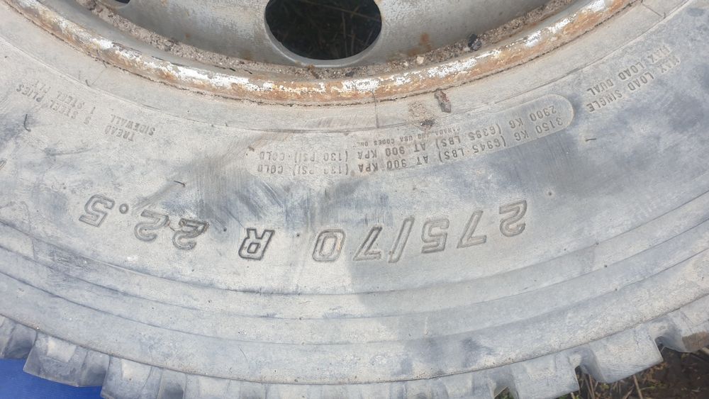 Джанта с гума 275 70 22.5 фаерстоун