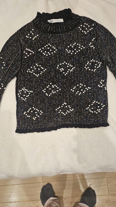 Блуза Zara с дълъг ръкав