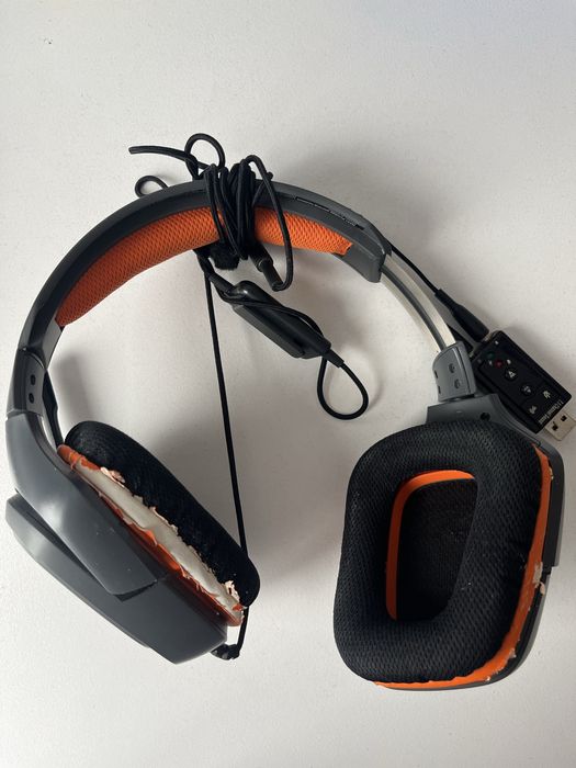 Logitech G230 с микрофон и адаптер