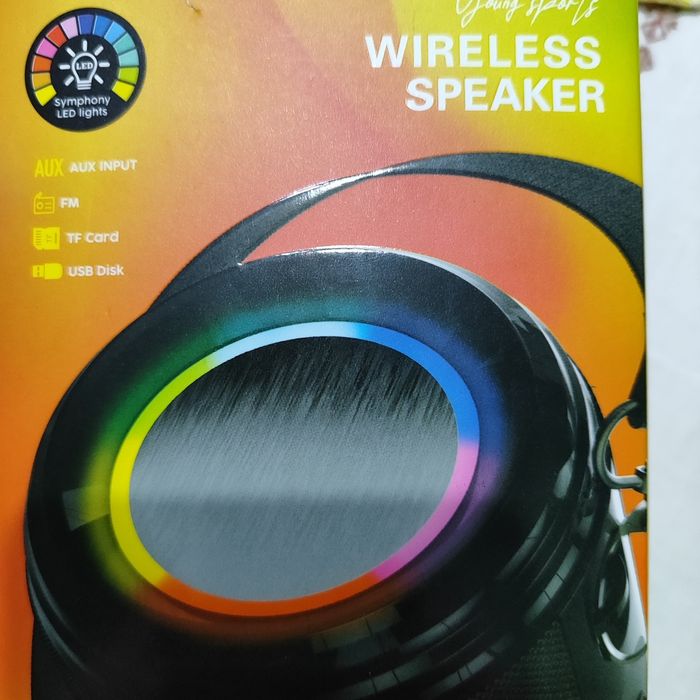 Портативная блютуз колонка