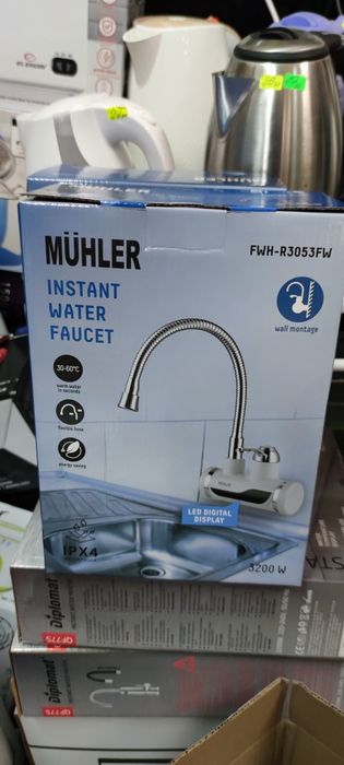 Нагревател за вода MUHLER ПРОМОЦИЯ, ГАРАНЦИЯ 24Месеца