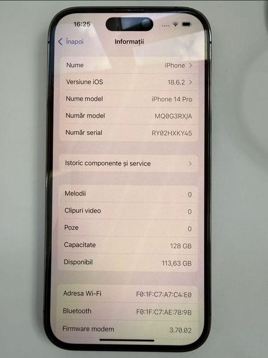 Vând iPhone 14 PRO