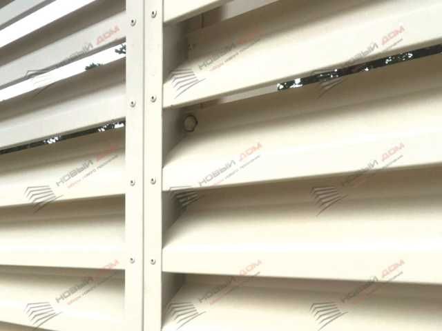 Забор жалюзи еврозабор