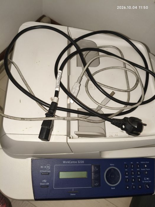 Принтер 3 в 1 МФУ Xerox ч/б