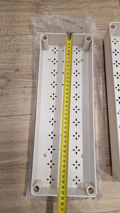 Organizator de dulap retractabil, fier, 42x25.5x7cm,