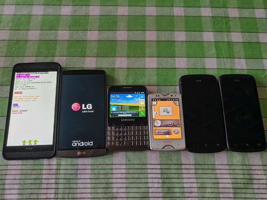 Продавам HTC,LG, Samsung,Sony Ericsson,