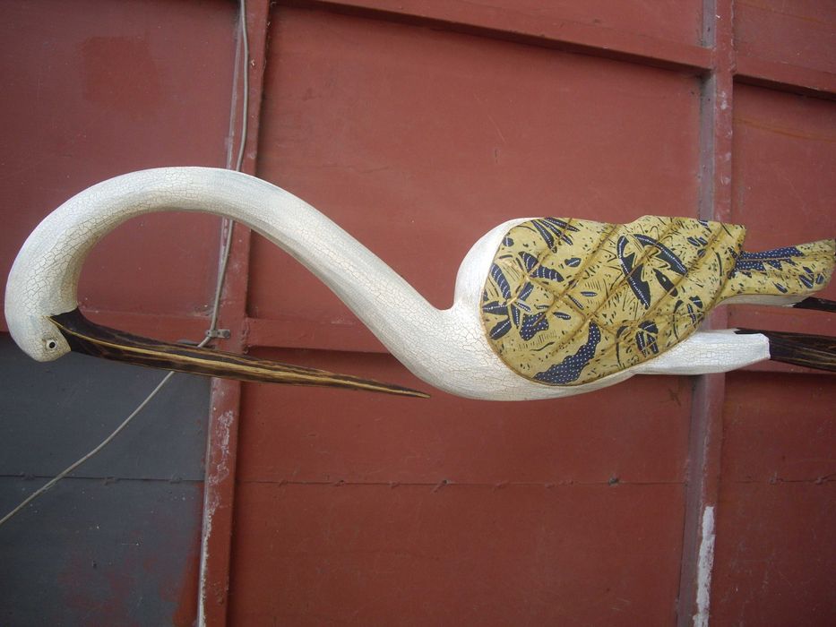 Голям дървен щъркел.