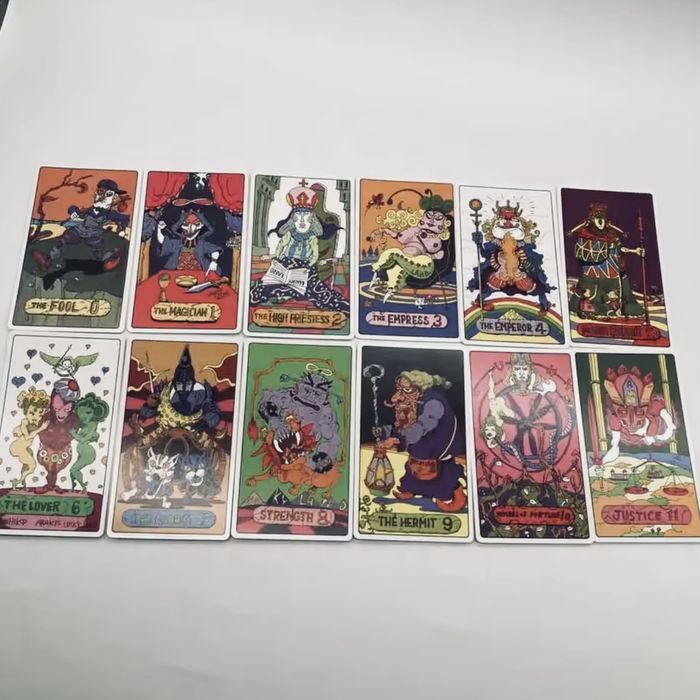 Cărți de Tarot Anime din „Cele mai importante beneficii ale lui Jojo”
