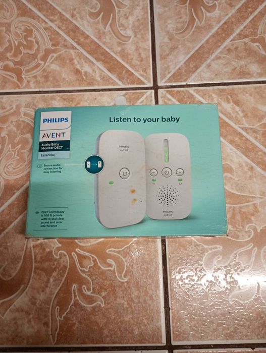 Monitor audio pentru bebeluși Philips Avent SCD503
Tehnologie DECT – c