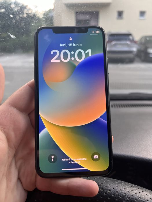 iPhone X 256 GB – Impecabil, Baterie 100%, Face ID Funcțional