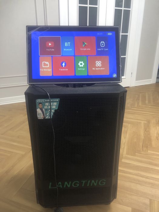 Караоке микрафонмен бірге