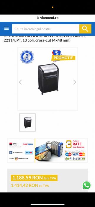 Tocator Hartie Dahle