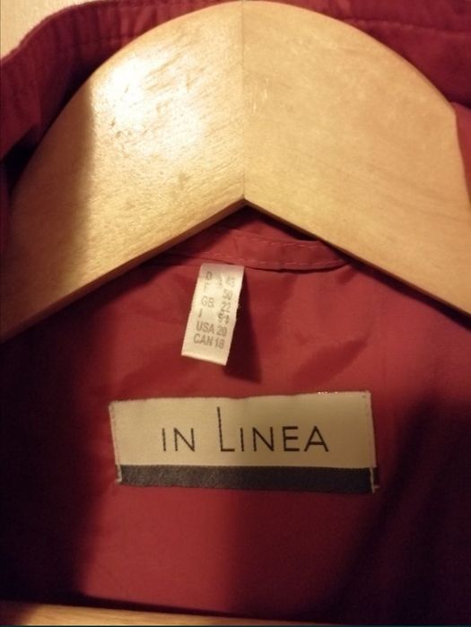 Jachetă dama grena,cu închidere dubla,buzunare interioar/exterior