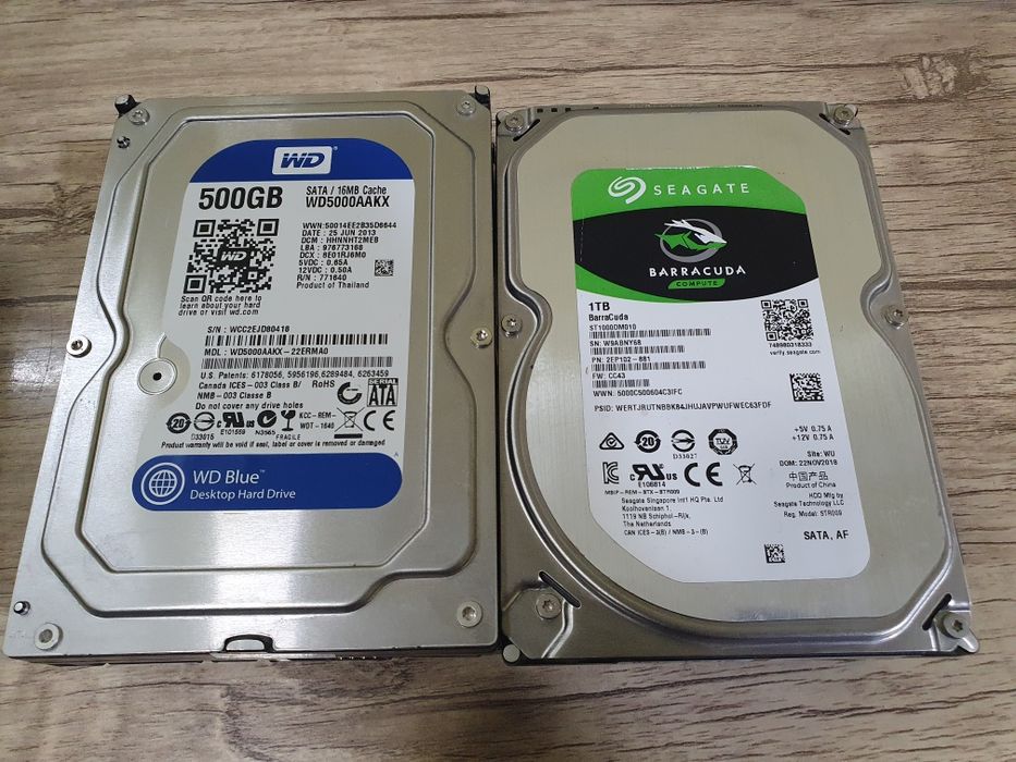 500GBли АРЗОН hdd компютер ва камерага койишга кулай