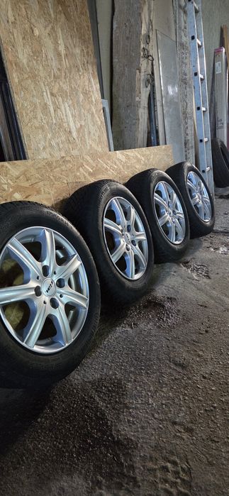 RIAL джанти със зимни гуми 175/65/14 5,5J ET43 4x108 ДОТ 2422 и 3119