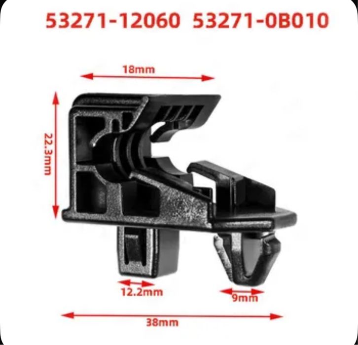 Ремкомплект крепление фар toyota lexus