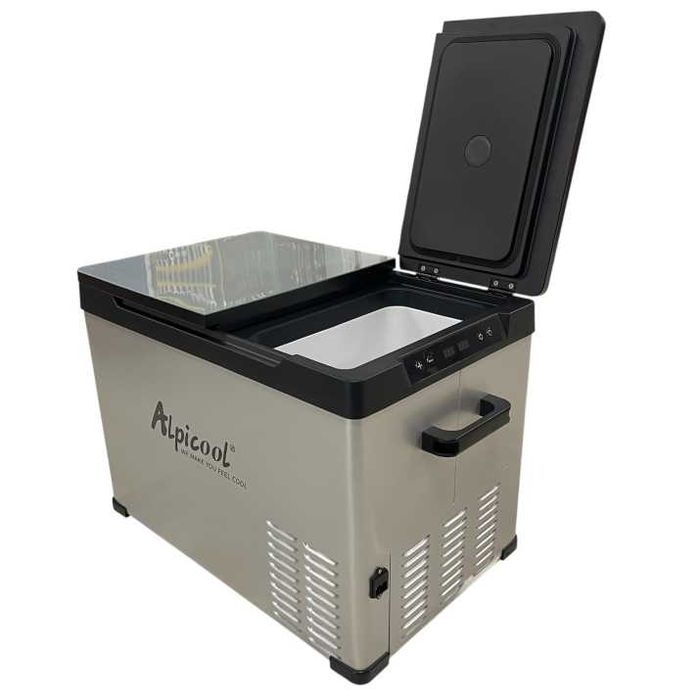 Хладилник за автомобил Alpicool 30 литра две отделения /12V/24V/220V