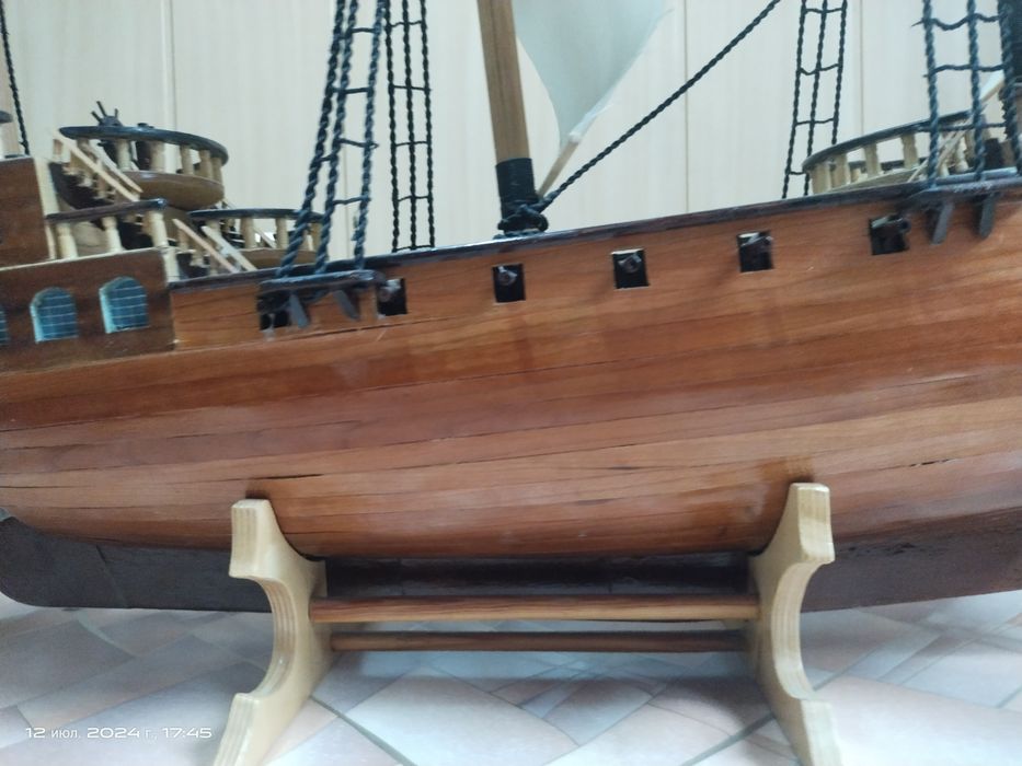 Корабль ручной работы