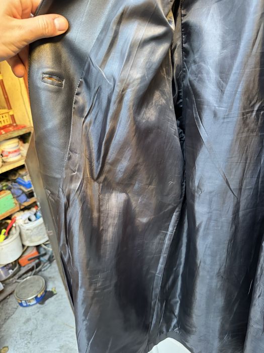 Wanwest trench unisex imitație piele