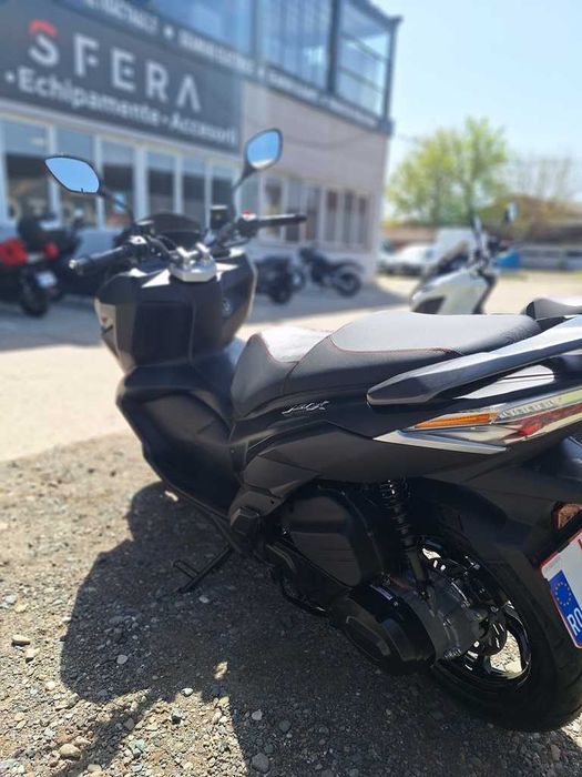Scuter cu ABS + TCS, SYM JETX , 125 CC, Permis B sau A1, Rate !