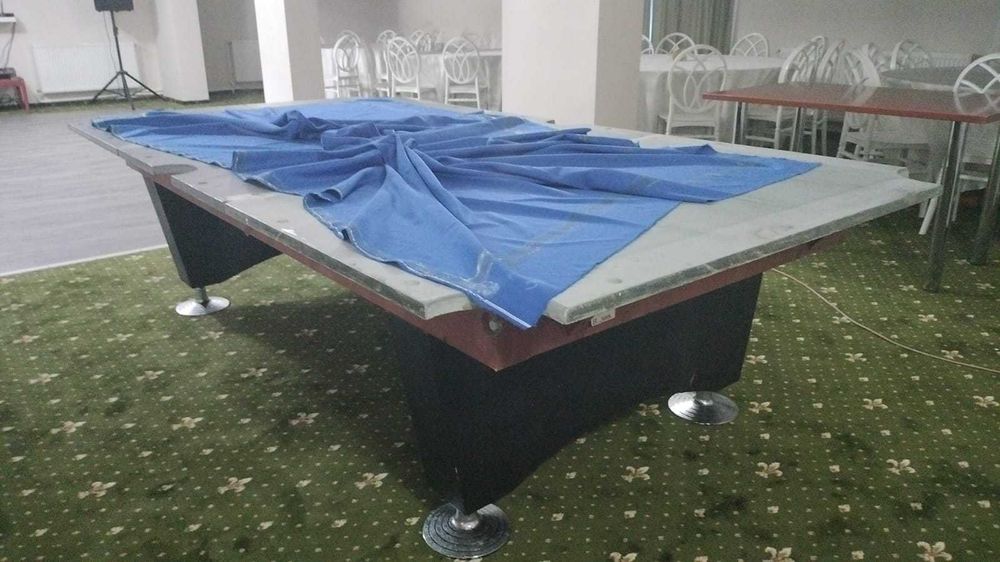RELOCARE MESE DE BILIARD cu schimb postav si echilibrari mese biliard