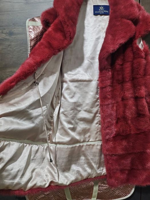 Норковая жилетка.