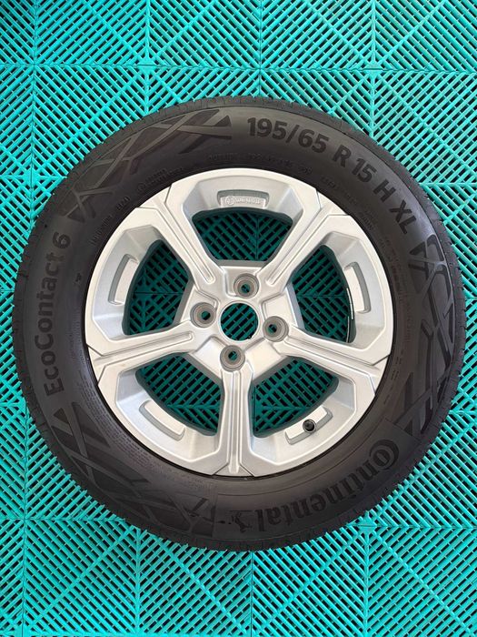 Jante noi cu anvelope vara 195 65 R15 Logan Sandero Dokker Clio DOT24