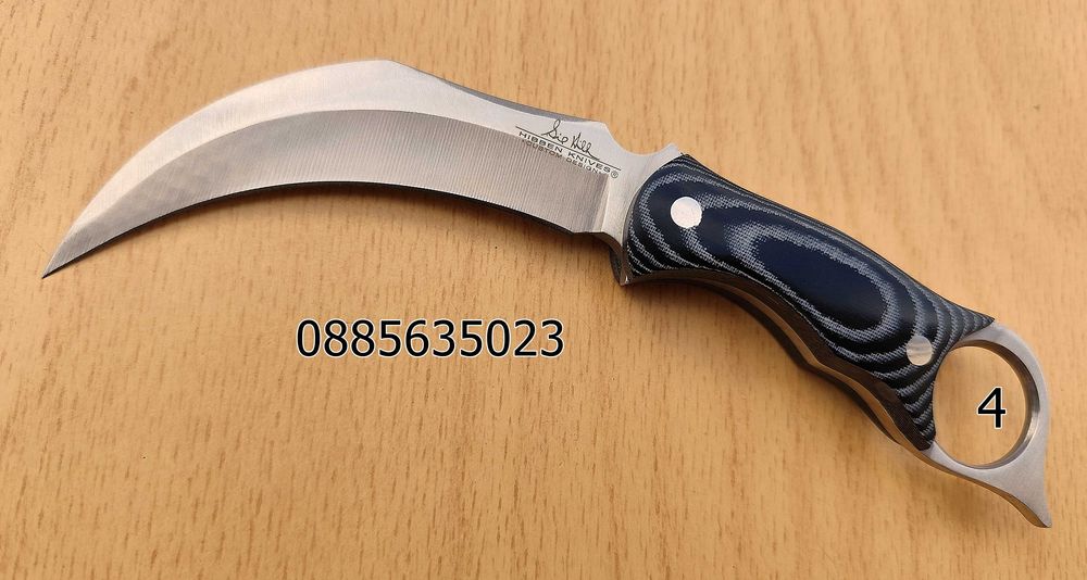 Карамбит с фиксирано острие / 5 модела /