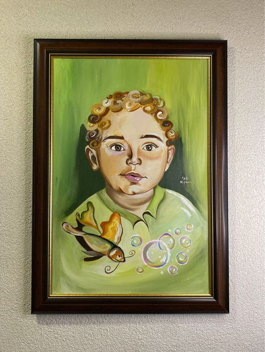 Картини (натюрморт) и портрети по поръчка.