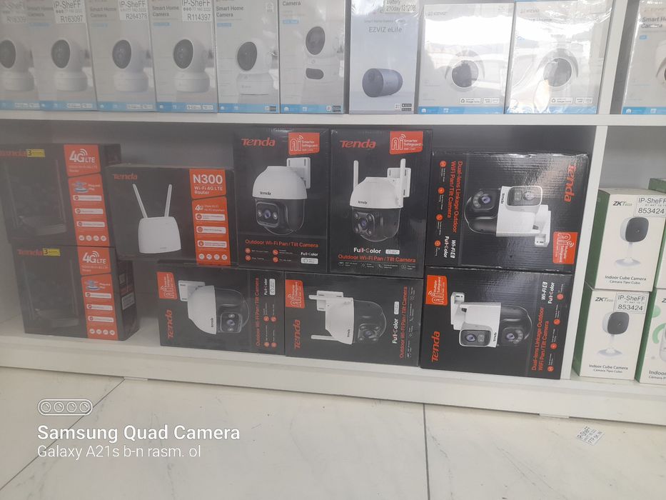 Установка камера видео наблюдения. Kamera o'rnatamiz