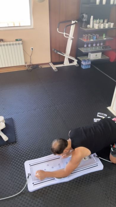 Сгъваема дъска за Пилатес (Pilates Board) с ластици - НОВА, неизползва