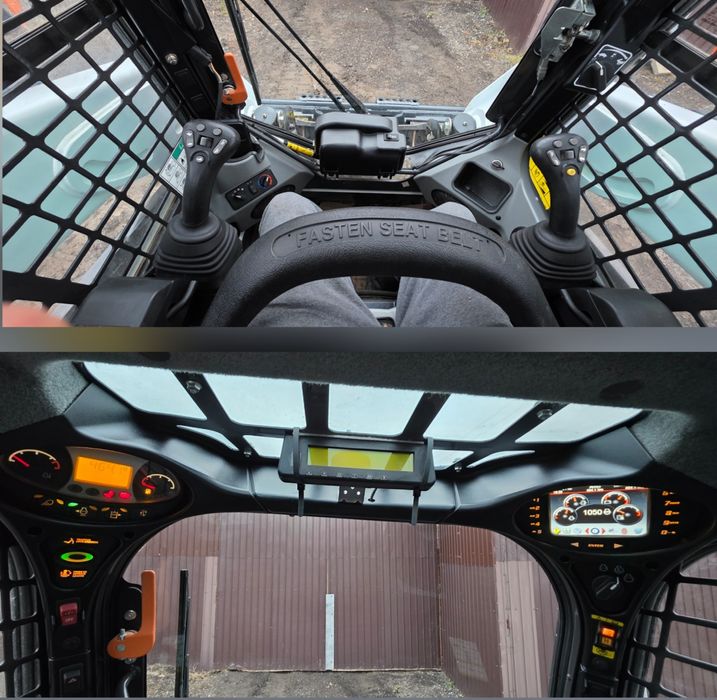 Ușă cabina miniincarcator Bobcat T590 climă mini încărcător