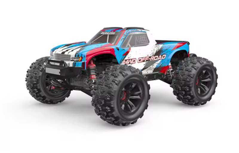 Mini Monster MJX 16208 1:16, brushless, 70км\ч, Синьо