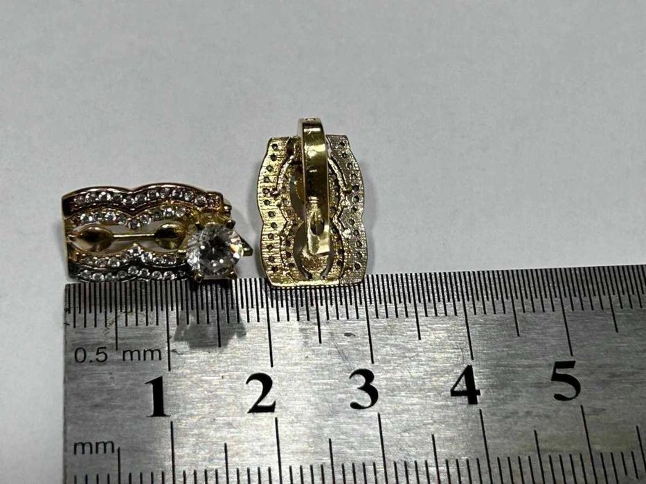 Златни обеци 14K 5.74 гр