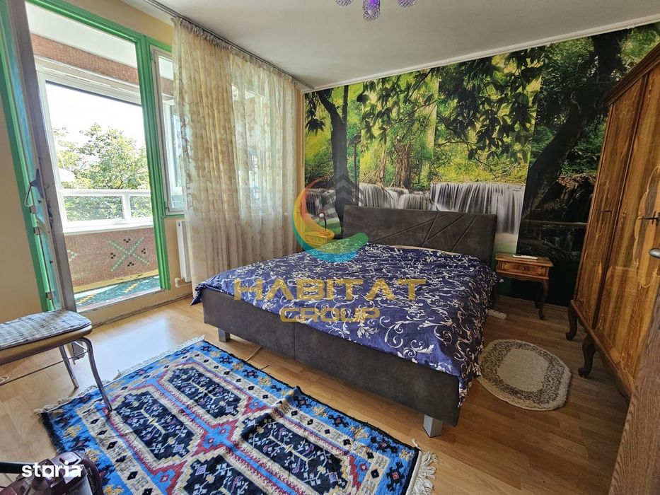 3 camere decomandat zona Huedin Center — fotografia 1