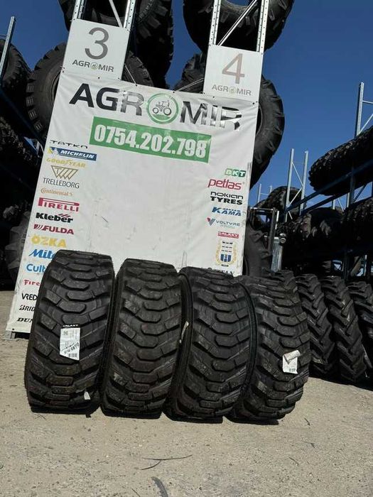 Cauciucuri noi 12-16.5 cu 12 pliuri pentru MANITOU marca GALAXY