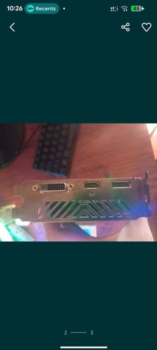 продам видеокарту gtx 1050